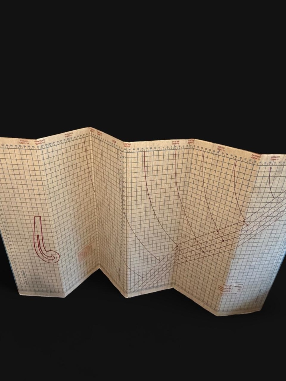 Extra large Foldable sewing pattern cutting and craft board